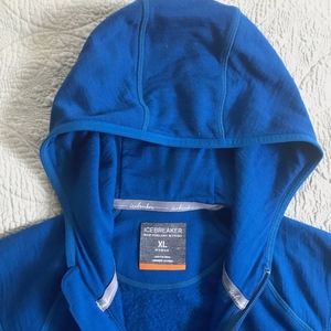 REALFLEECE (wool) HOODIE by ICE BREAKER